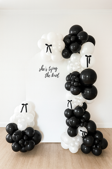 Tying the Knot Balloon Backdrop