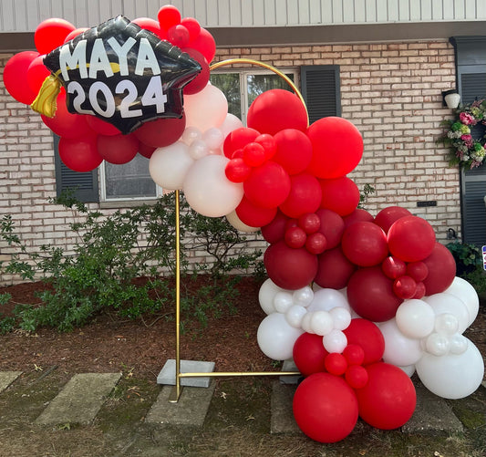 15ft Graduation Arch w/ Stand