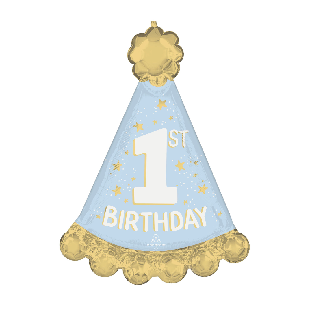 1st Birthday Hat Balloon