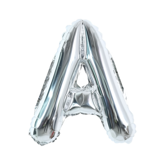 Silver Mylar Letter