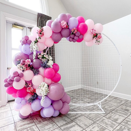 Custom Circle Arch w/ Flowers