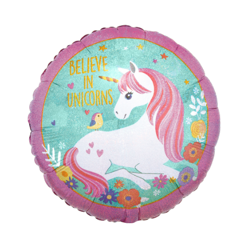 Believe in Unicorn Balloon