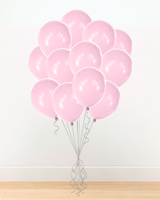 Pink Helium Bundle (12pcs) - Gender Reveal