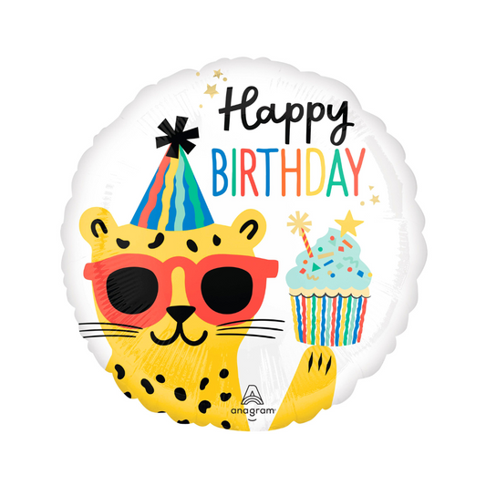 Party Animal Happy Birthday Balloon