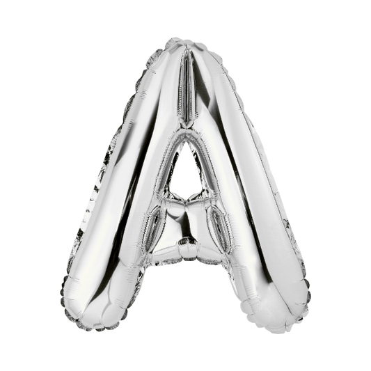 Silver Mylar Letter