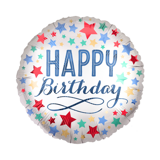 Birthday Stars Balloon