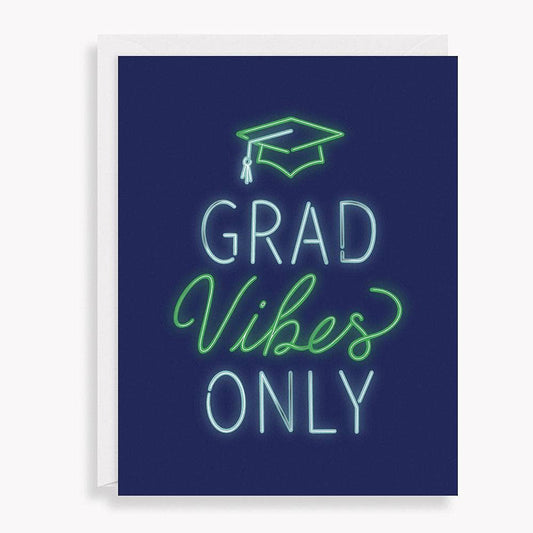 Grad Vibes Graduation Card