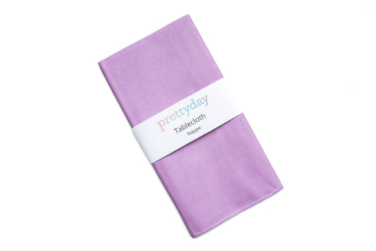 Purple Pastel Paper Table Cover