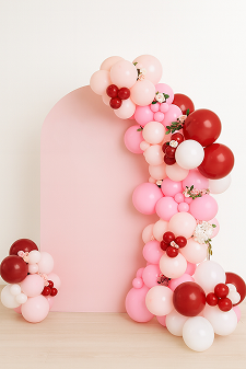 Single Arch Backdrop + Balloons