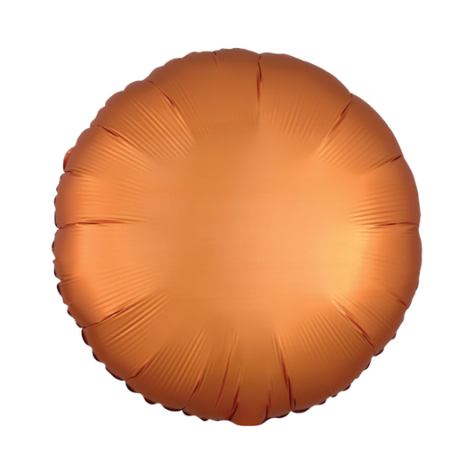 Amber Orange Circle Balloon