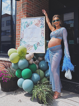 Custom Sign + Balloons