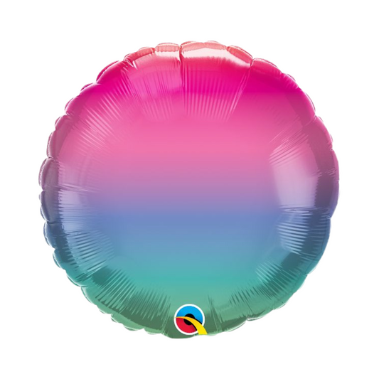 Jewel Ombre Round Balloon