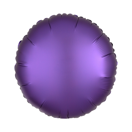 Luxe Purple Royale Circle Balloon