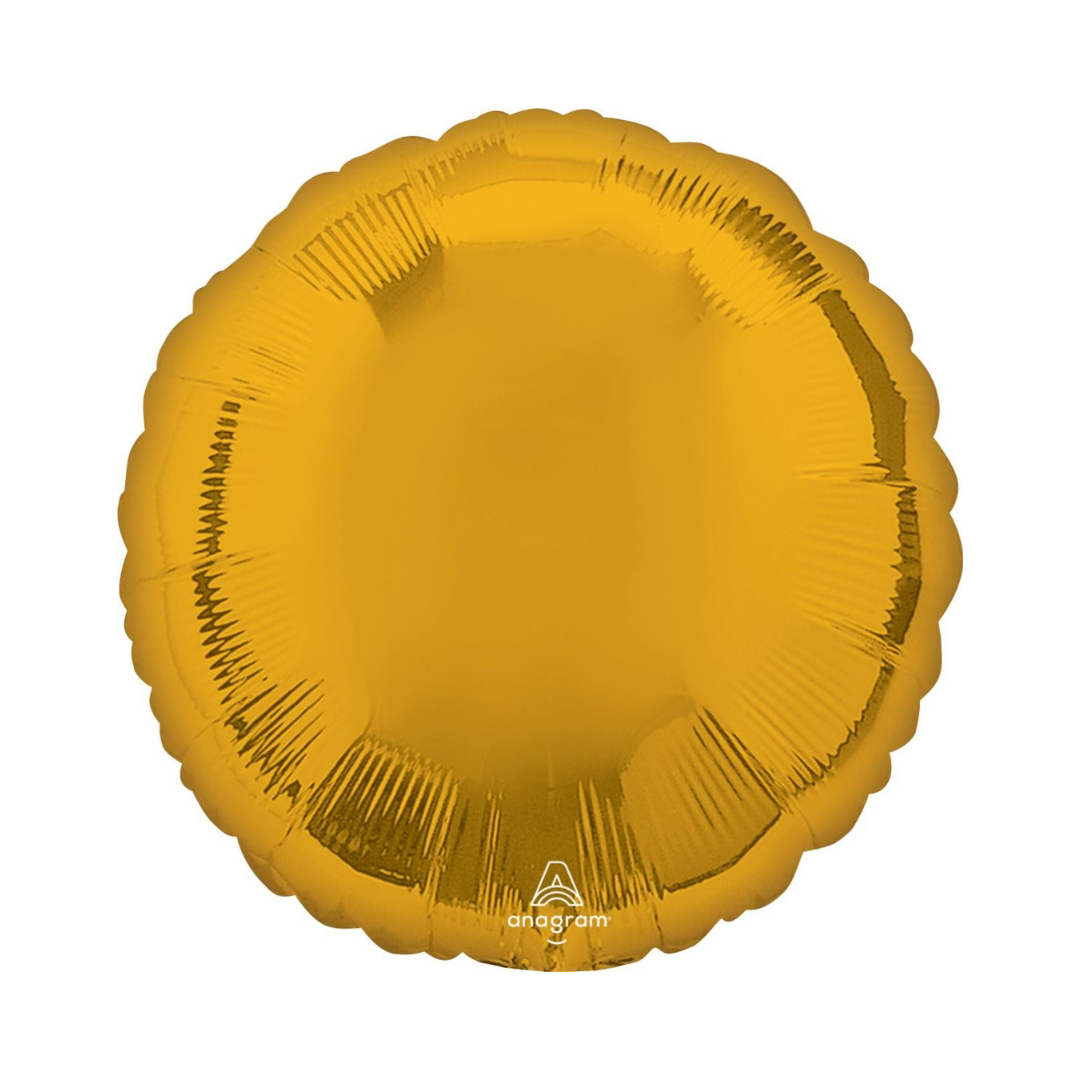 Metallic Gold Circle Balloon
