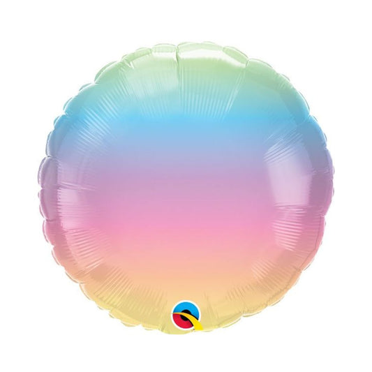 Pastel Ombre Round Balloon
