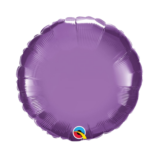 Purple Round Balloon