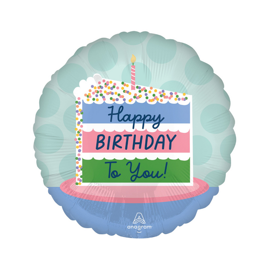 Happy Birthday to you! Cake Balloon