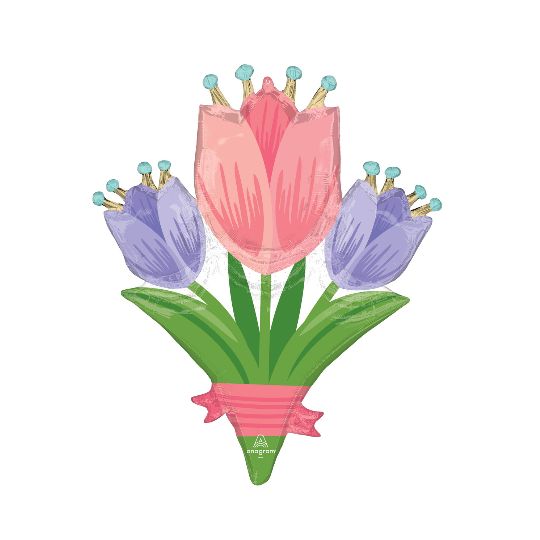Spring Tulips Balloon