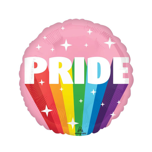 Standard Burst Of Pride Balloon