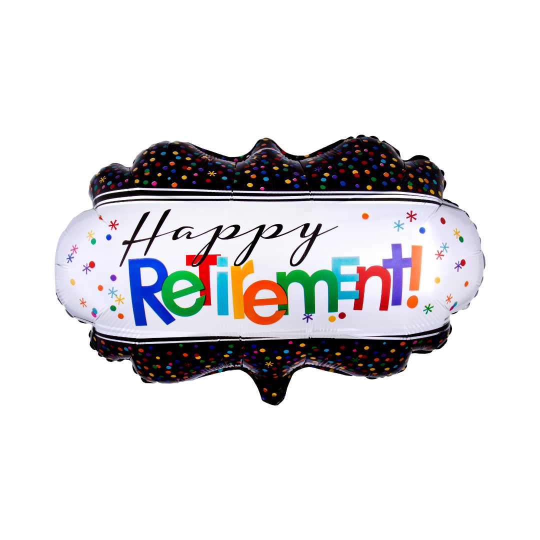 Happy Retirement Balloon