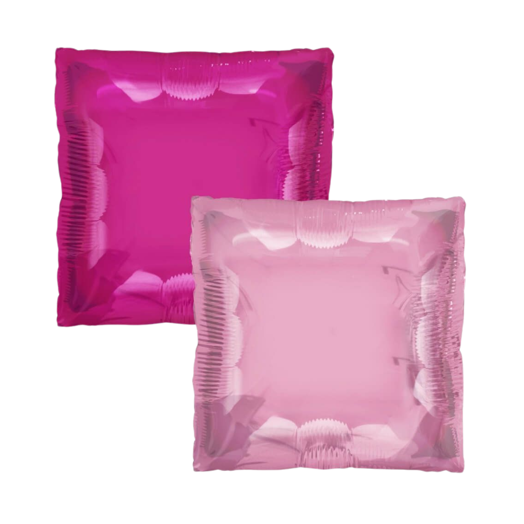 Pink Square Balloon