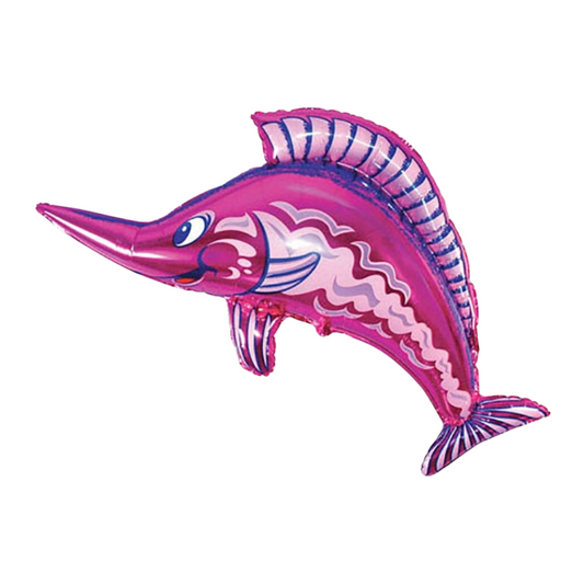 Pink Fish Balloon