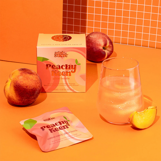 Glitter Bomb Peachy Keen