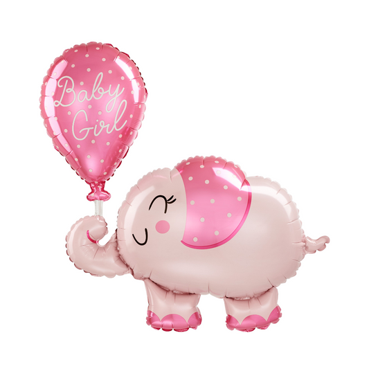 Baby Girl Elephant Balloon
