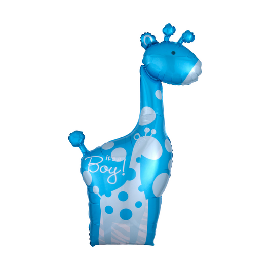 Its A Boy Giraffe Balloon