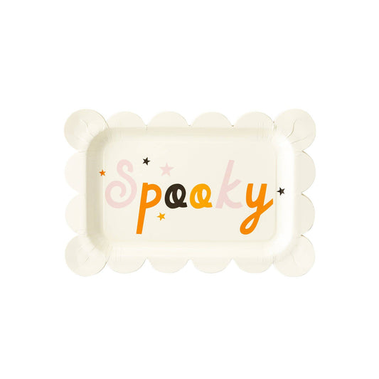 PUM1042 - Hey Pumpkin Spooky Paper Plate