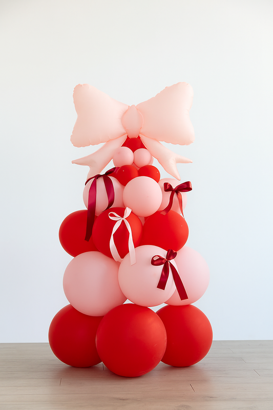 Bow My Gosh Balloon Tower