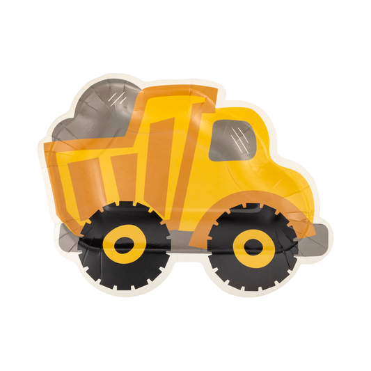 PLCON40 - Construction Dump Truck Shaped Plate