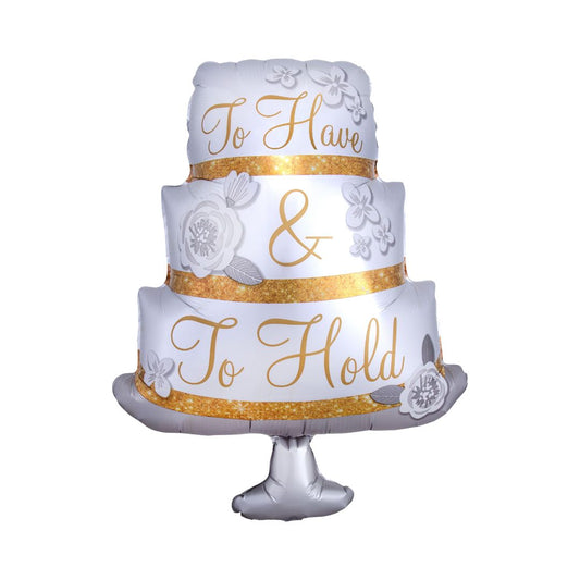 To Have And To Hold Cake Balloon