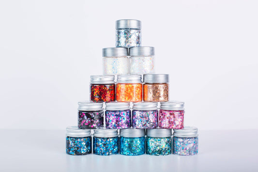 Glittery Glitter Gels