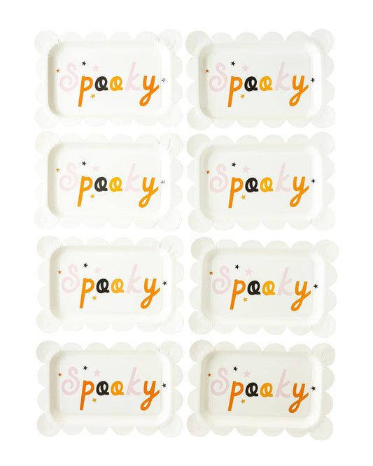 PUM1042 - Hey Pumpkin Spooky Paper Plate