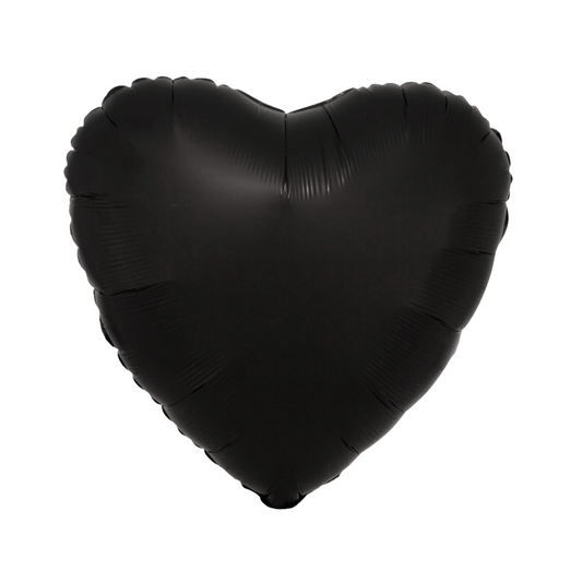 Black Onyx Heart Balloon