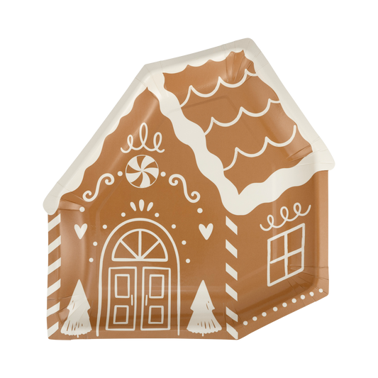 Gingerbread House Plate
