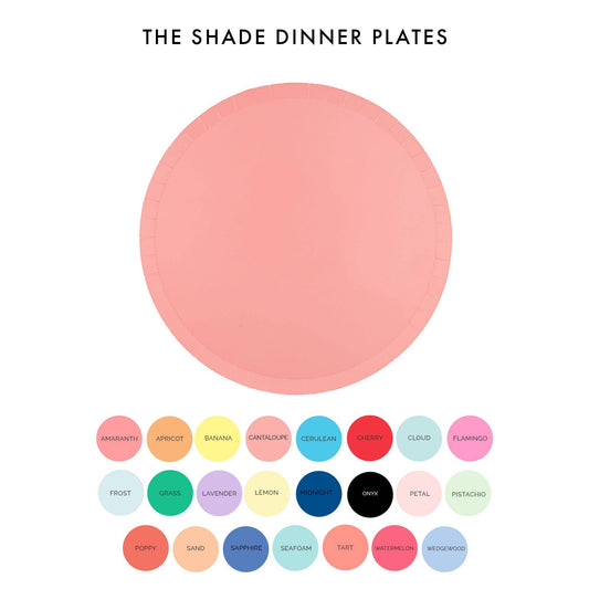 Sapphire Shade Dessert Plates