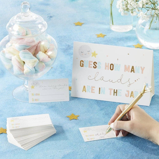 Twinkle Twinkle Advice Card & Baby Shower Game