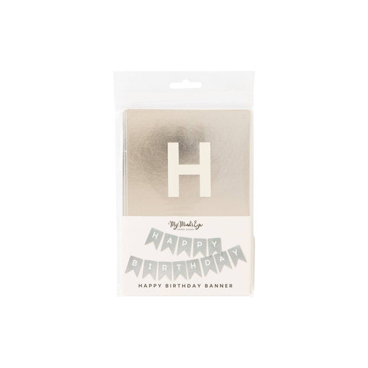 "HAPPY BIRTHDAY" Banner