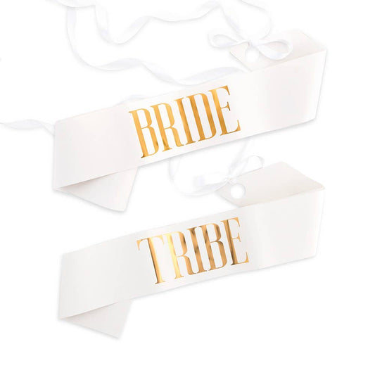 Bride Tribe Paper Bachelorette Sash