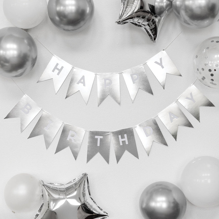 "HAPPY BIRTHDAY" Banner