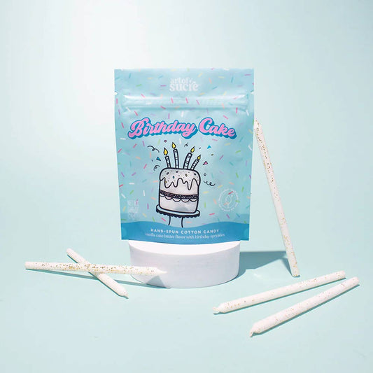 Birthday Cake Flavored Cotton Candy