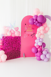 Custom Shimmer + Arch Backdrop