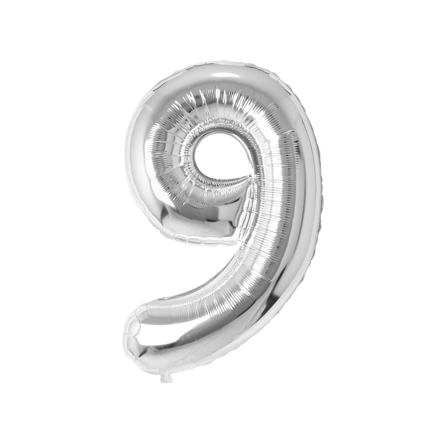 Silver Mylar Number