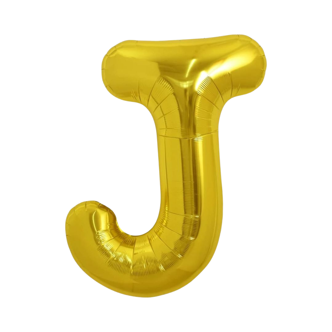 Gold Mylar Letter
