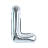 Silver Mylar Letter