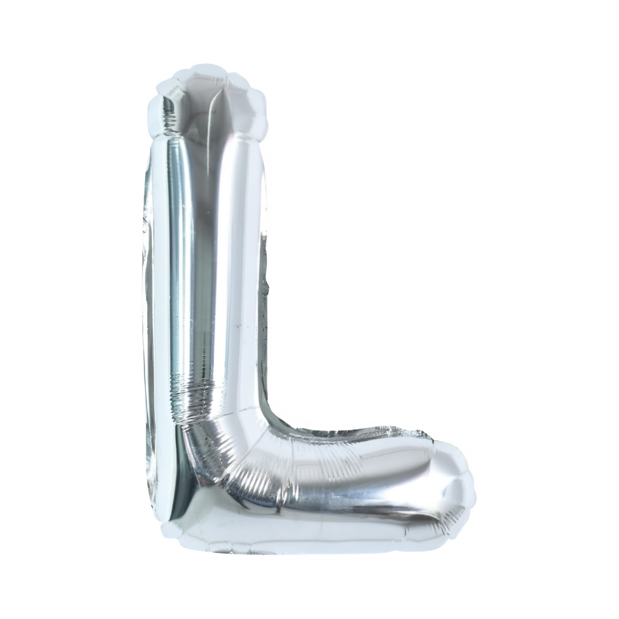 Silver Mylar Letter