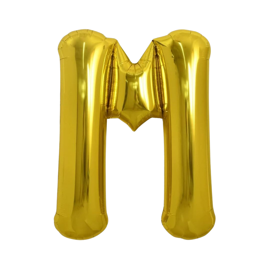 Gold Mylar Letter