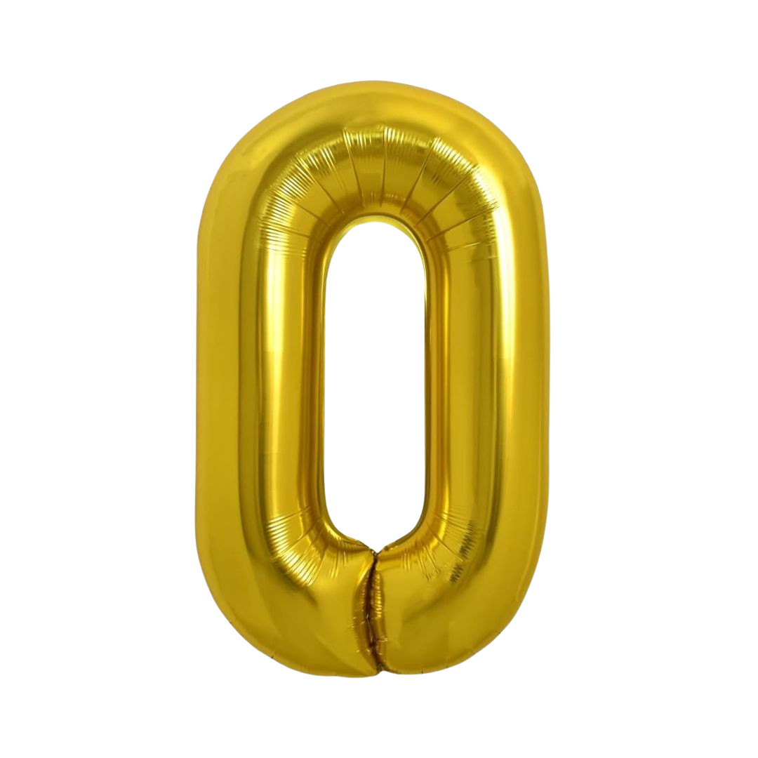 Gold Mylar Letter